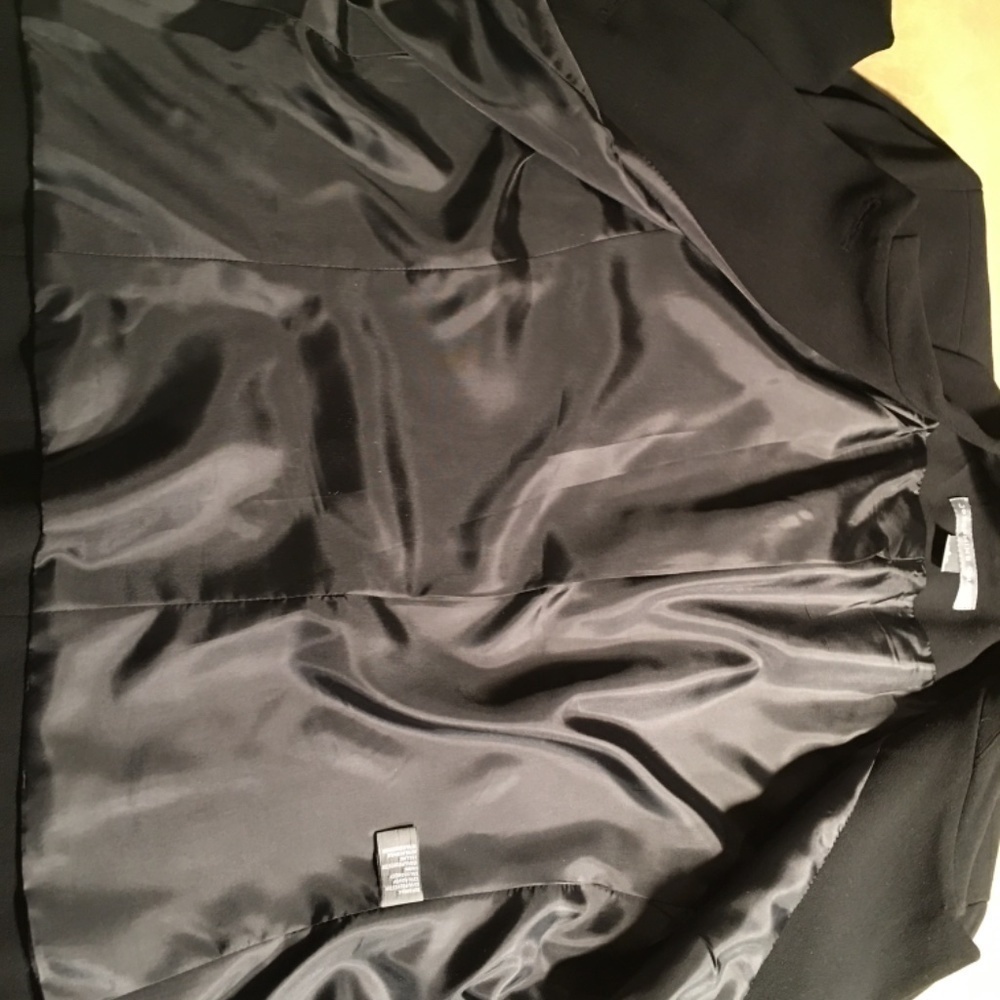 𝅺josephine CHAUS Career BLAZER/JACKET, Black, Pre-owned, Women’s Size 8 - Picture 4 of 10